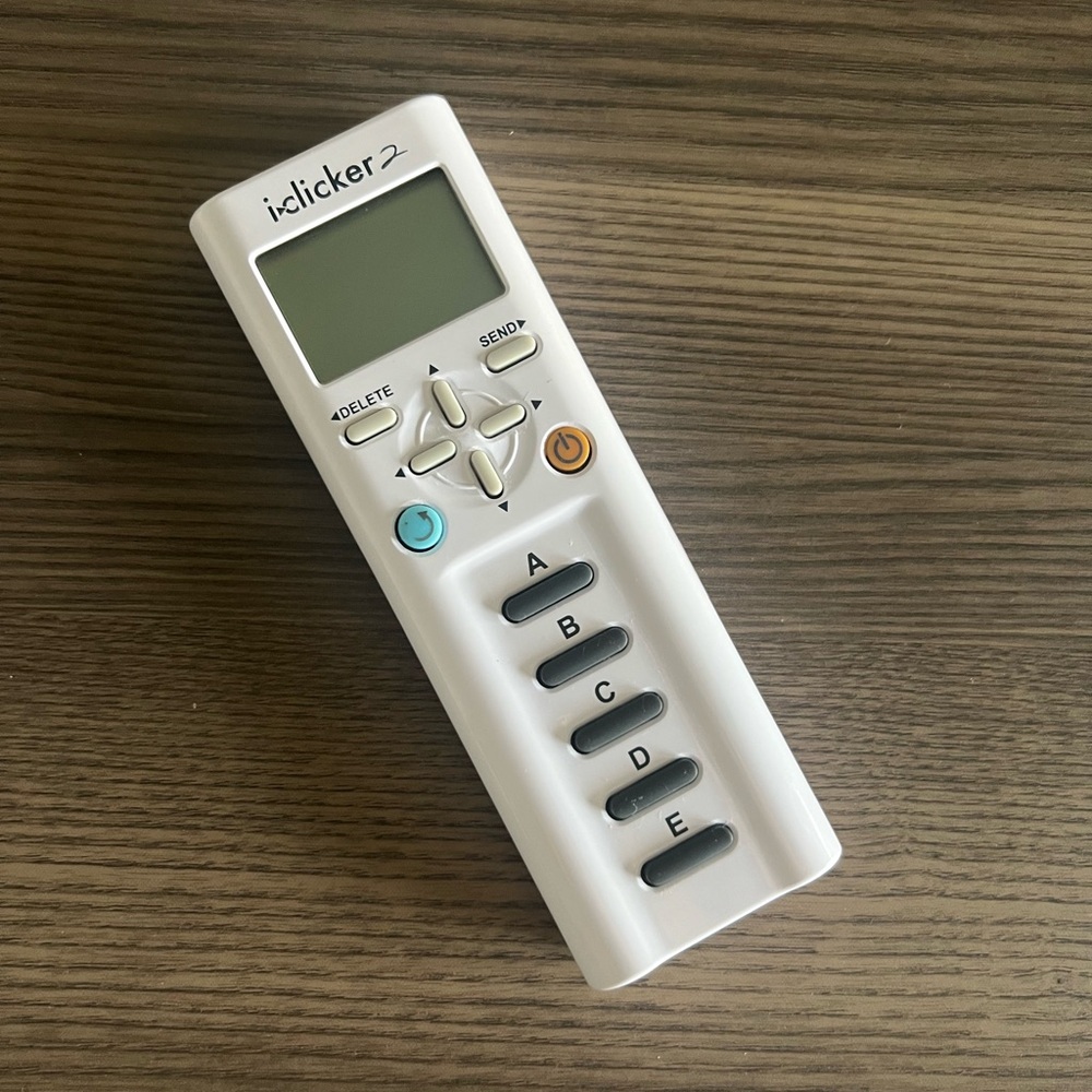 iClicker 2 Remote Control White